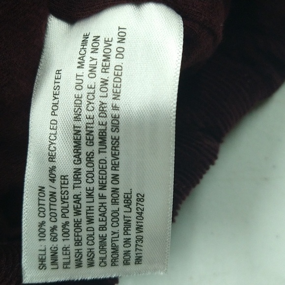 New! Boys' Art Class Quilted Corduroy Jacket / Shacket - Pomegranate Red - Picture 11 of 11